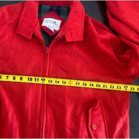 Rare Wool Fox Knapp Lined Jacket Size Large - Picture 12 of 15
